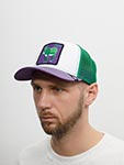 Бейсболка GOORIN BROTHERS арт. 101-1012 (фиолетовый / зеленый)